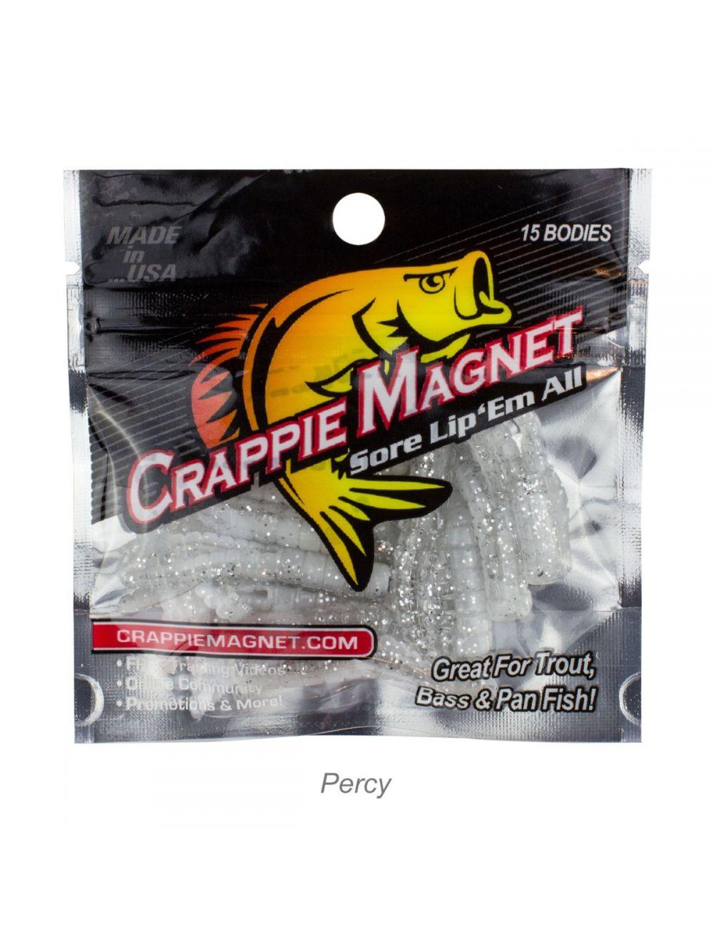 Leland Lures Crappie Magnet 15pc Body Packs-Lures-Leland Lures-Percy-Tackle World