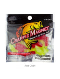 Leland Lures Crappie Magnet 15pc Body Packs-Lures-Leland Lures-Red/Chartreuse-Tackle World