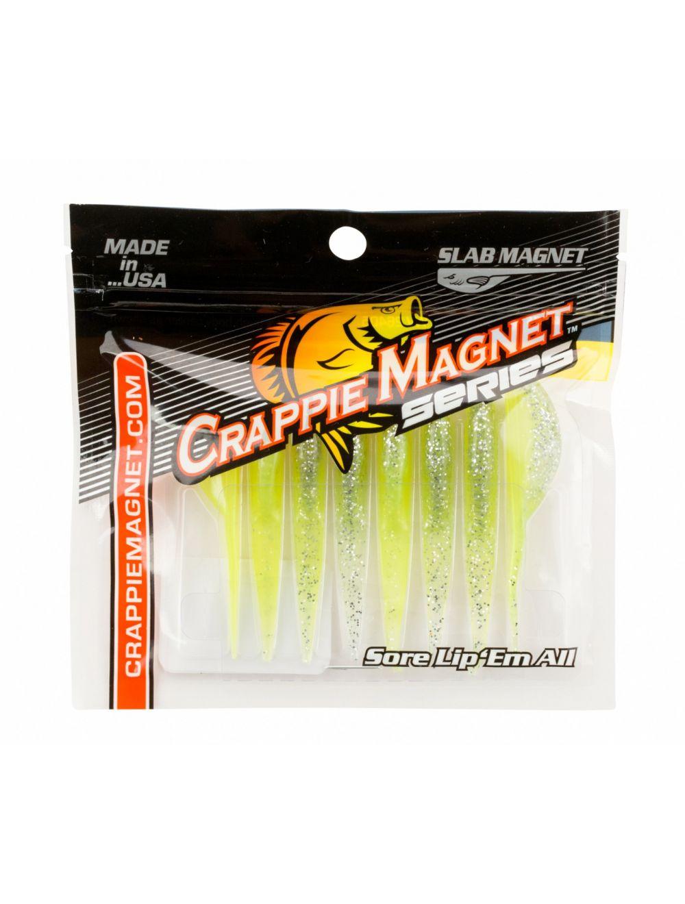 Leland Lures Slab Magnet 8pc Body Packs-Lures-Leland Lures-Chartreuse Ice-Tackle World