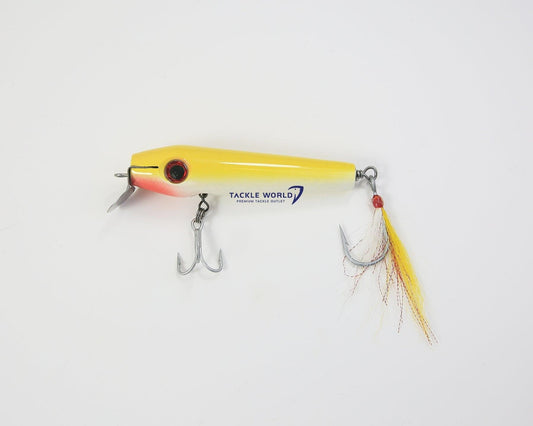 Lemire's Plugworks Junior Swimmer 4.5." 1.5oz Metal Lip-Lures-Lemire's Plugworks-Yellow-Tackle World