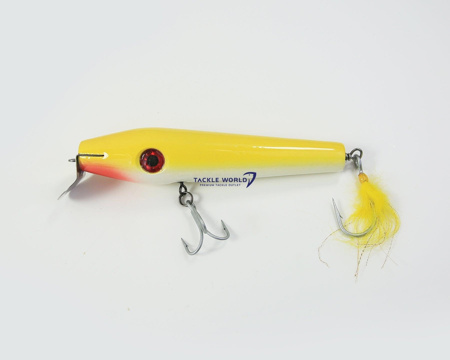 Lemire's Plugworks Senior Swimmer 6.5." 2.5oz Metal Lip-Lures-Lemire's Plugworks-Yellow-Tackle World