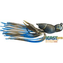 Live Target Hollow Body Craw Jigs-Lures-Live Target-Mud/Blue-Length: 1 1/2" - Weight: 3/8oz-Tackle World