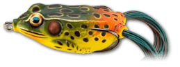 Live Target Hollow Body Frogs-Lures-Live Target-Emerald/Red-Length: 1 3/4" - Weight: 1/4oz-Tackle World