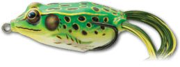 Live Target Hollow Body Frogs-Lures-Live Target-Fluorescent Green/Yellow-Length: 2 5/8" - Weight: 3/4oz-Tackle World