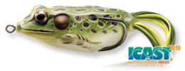 Live Target Hollow Body Frogs-Lures-Live Target-Green/Yellow-Length: 1 3/4" - Weight: 1/4oz-Tackle World