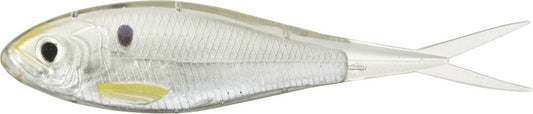 Live Target Skip Shads-Lures-Live Target-Silver/Pearl-Length: 3 1/2"-Tackle World