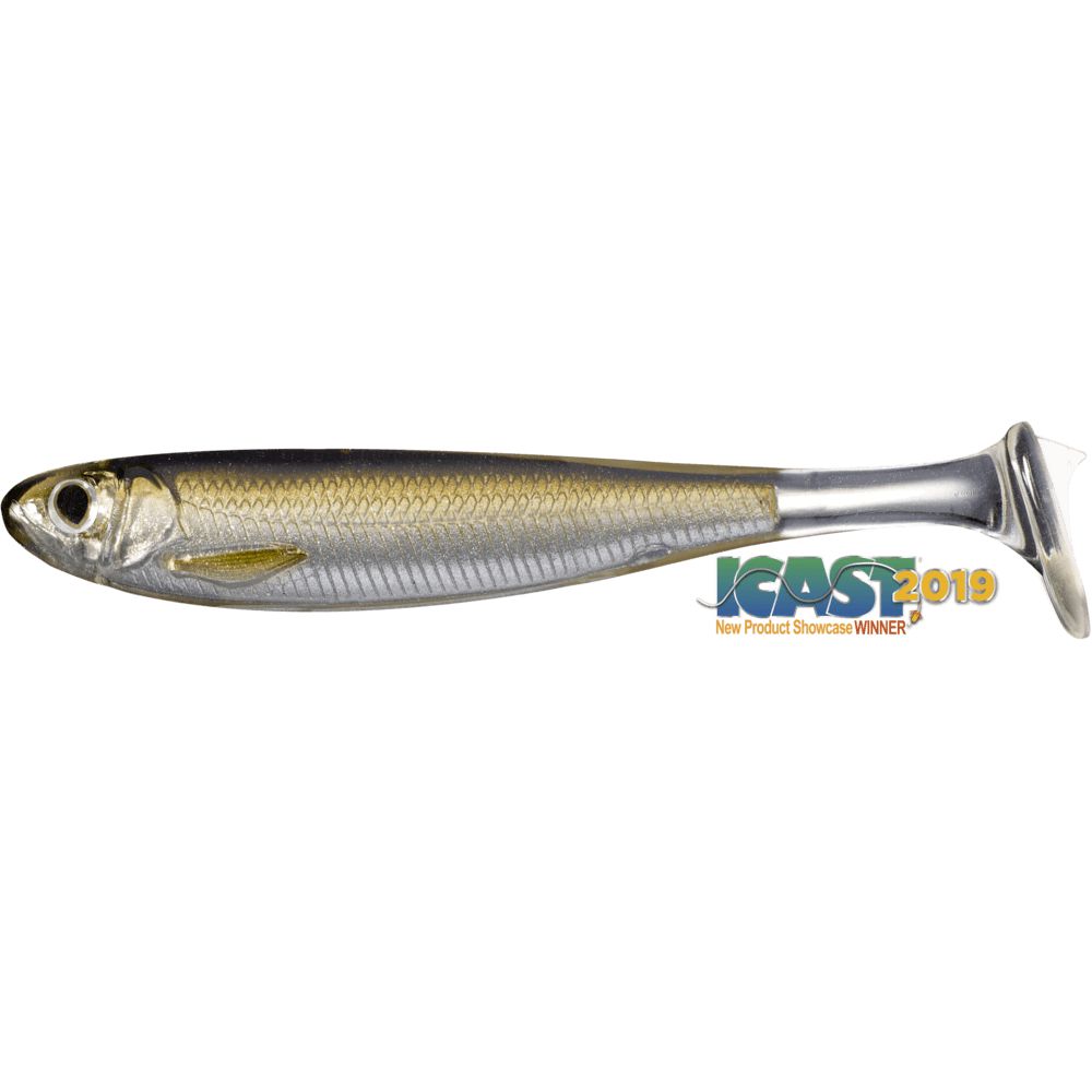 Live Target Slow-Roll Shiners-Lures-Live Target-Silver/Brown-Length: 3"-Tackle World