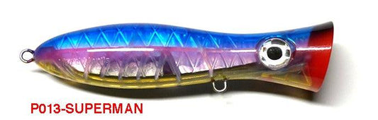 Madd Mantis Cherry Poppers Floating - Rigged-Lures-Madd Mantis-Superman-Length: 6.7" - Weight: 3.7oz-Tackle World