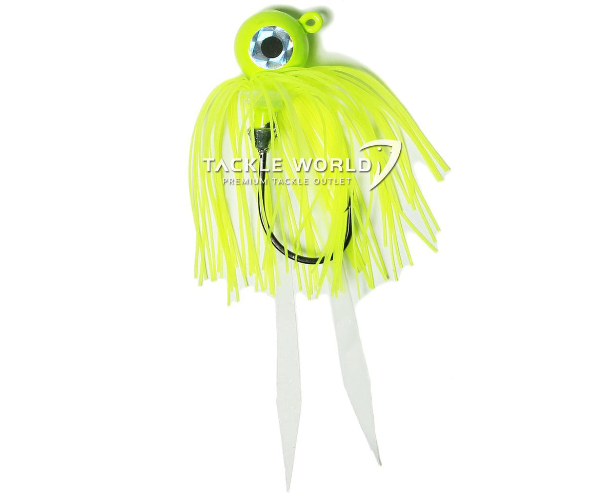 MagicTail Hoochie Fluke Jigs-Lures-MagicTail-Chartreuse-1oz-Tackle World