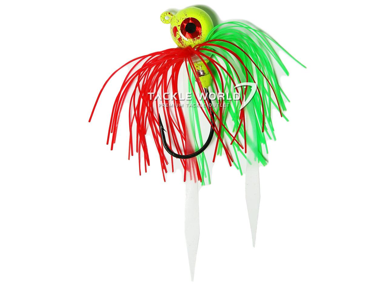 MagicTail Hoochie Fluke Jigs-Lures-MagicTail-Nuclear CHicken-1oz-Tackle World