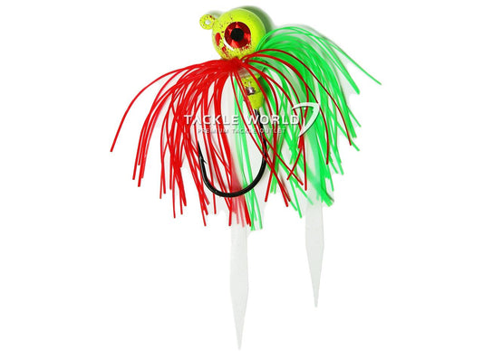 MagicTail Hoochie Fluke Jigs-Lures-MagicTail-Nuclear CHicken-1oz-Tackle World