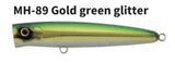 Major Craft Bassday 160mm Bungy Popper-Lures-Major Craft-Gold Green Glitter-Tackle World