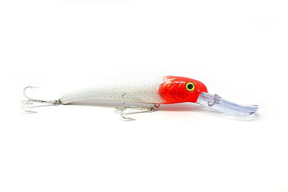 Mann's Stretch 15+, 25+, 30+ Trolling Lures-Lures-Mann's-15+ - Length: 4 5/8" - Weight: 1/2oz-Redhead Holographic-Tackle World