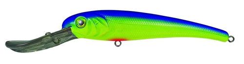 Mann's Stretch 15+, 25+, 30+ Trolling Lures-Lures-Mann's-25+ - Length: 8" - Weight: 2oz-Chartreuse/Blue-Tackle World