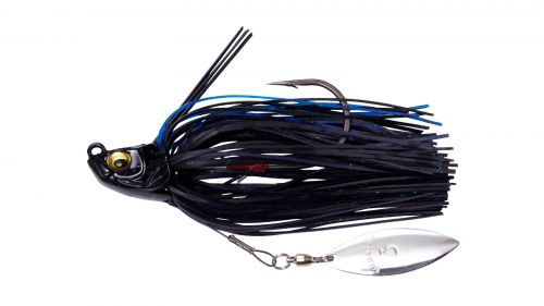 Megabass Uoze Swimmer Jig-Lures-Megabass-1/4oz-Black Blue-Tackle World