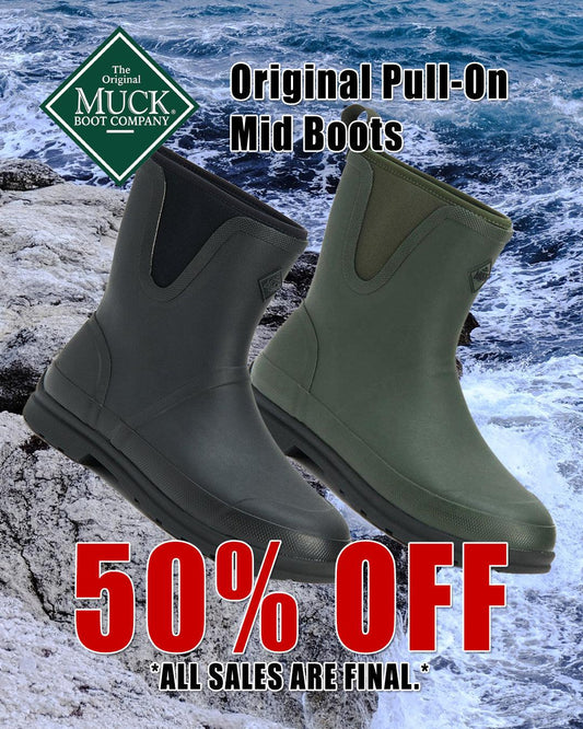 Muck Boot Company Men's Muck Originals Pull On Mid Boots CLOSE-OUT-Apparel-Muck Boot Company-Tackle World