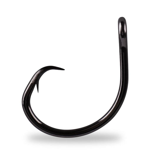 Mustad Demon Perfect Circle In-Line 3X Hooks Black Knickel-Terminal Tackle-Mustad-Tackle World