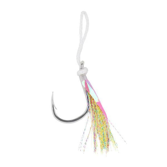 Mustad J-Assist1 Heavy Duty Jigging Assist Rig with Green Flash-Terminal Tackle-Mustad-Tackle World