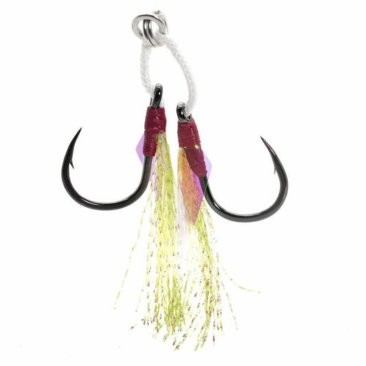 Mustad J-Assist4 Light Double Jigging Assist Rig-Terminal Tackle-Mustad-Tackle World