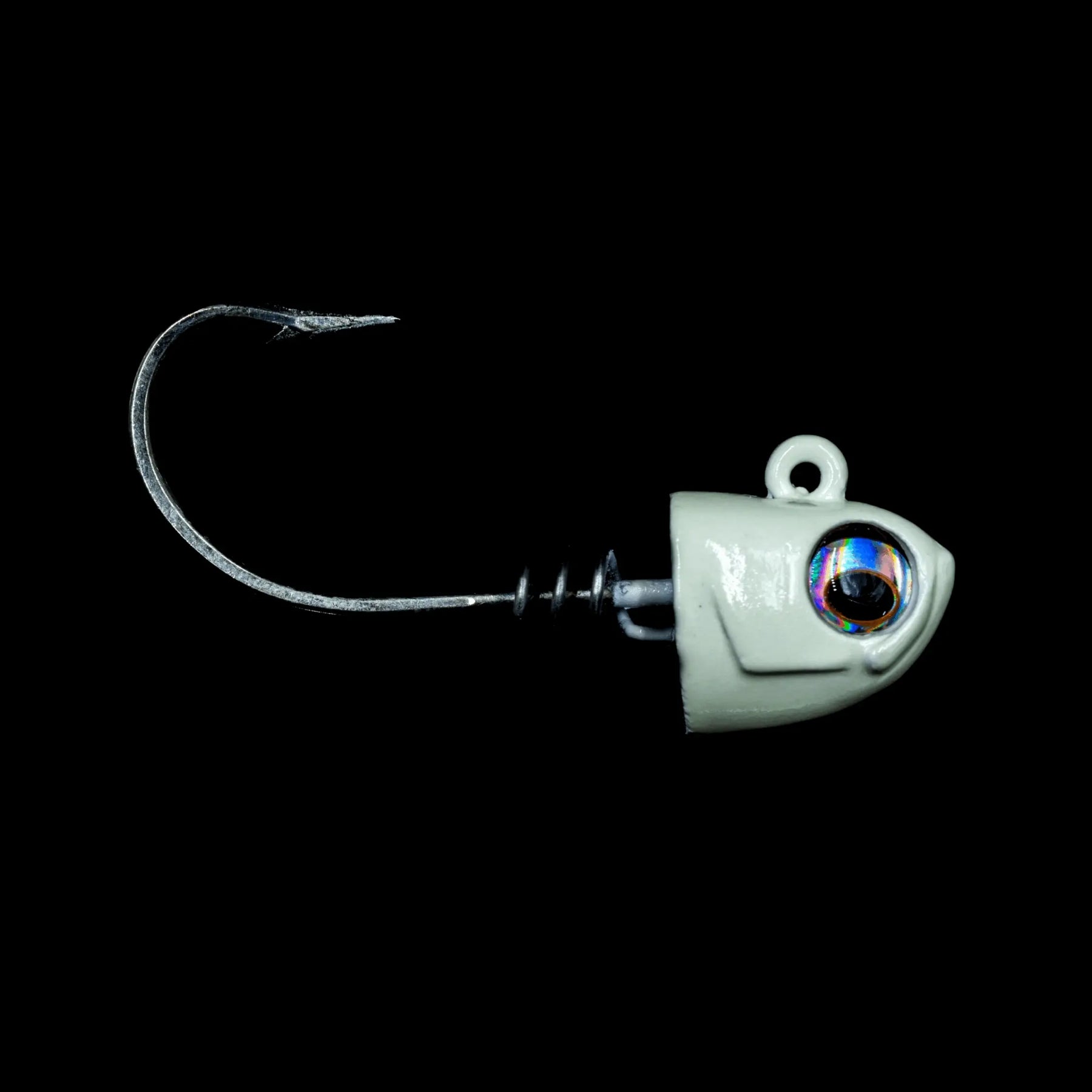 NLBN - No Live Bait Needed Hot Heads Jig Heads for 8" Paddle Tails-Accessories-NLBN-2 oz-Glow-Tackle World