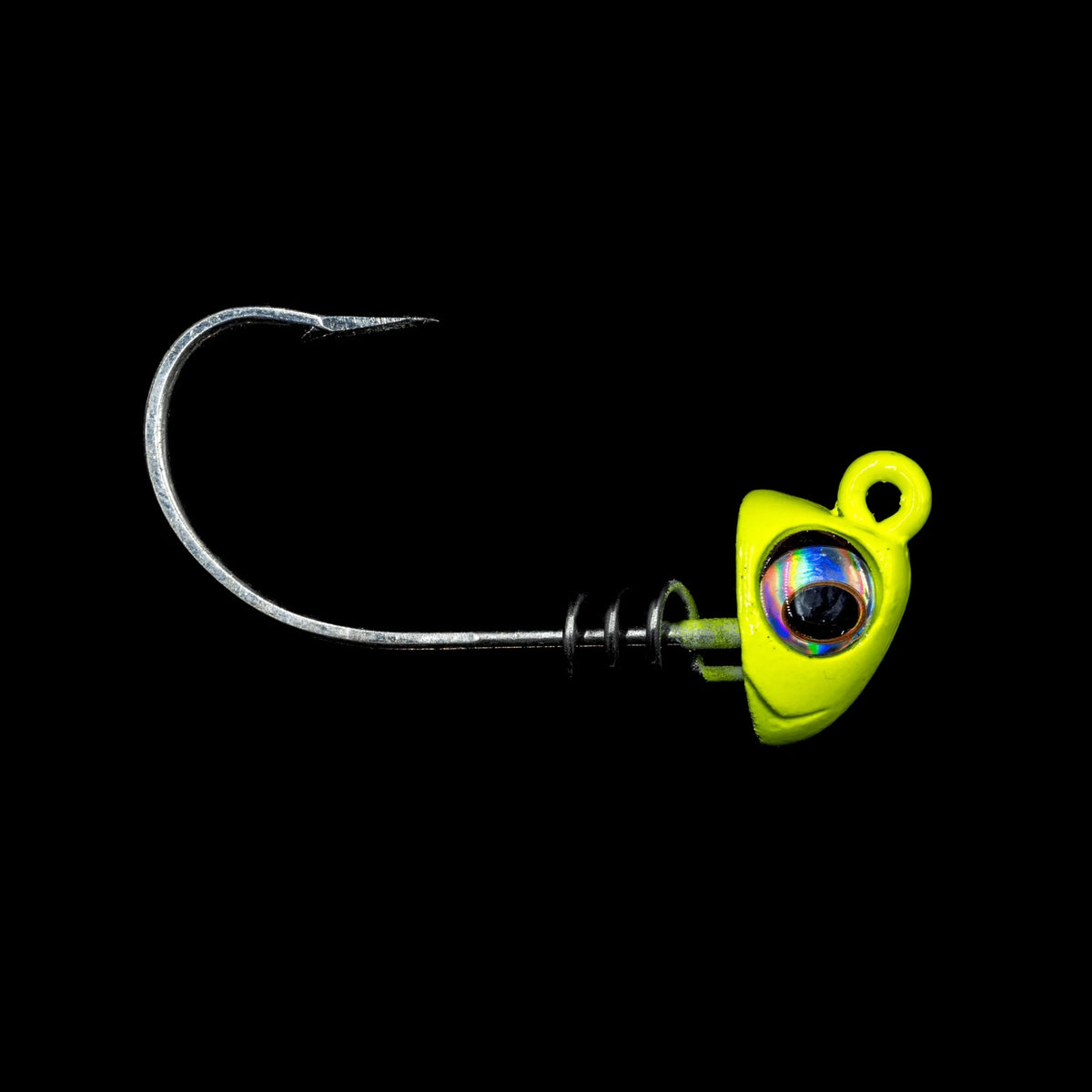 NLBN - No Live Bait Needed Hot Heads Jig Heads for 8" Paddle Tails-Accessories-NLBN-3/4 oz-Chartreuse Yellow-Tackle World