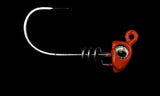 NLBN - No Live Bait Needed Hot Heads Screw Lock Jig Heads for 3" Paddle Tails-Lures-NLBN-Tackle World