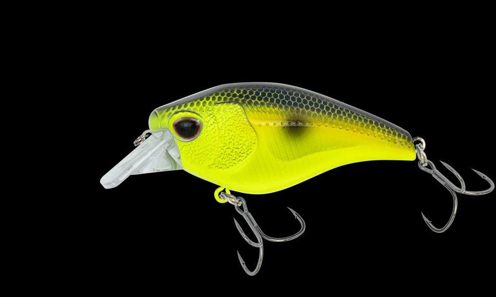 Nomad Atlas 70 Square Bill Crank Floating Lure-Lures-Nomad-Length 2-3/4" Weight 3/4oz Depth 2-4ft Hook Size #2-Chartreuse Blue Back-Tackle World