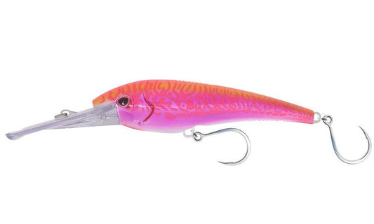 Nomad DTX Minnow 200mm / 8" Heavy Duty Sinking Trolling Lure-Lures-Nomad-Model: DTX 200mm / 8" Sinking-Pink Lava-Tackle World