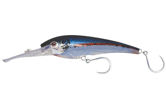 Nomad DTX Minnow 200mm / 8" Heavy Duty Sinking Trolling Lure-Lures-Nomad-Model: DTX 200mm / 8" Sinking-Red Bait-Tackle World