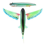 Nomad Design Slipstream Flying Fish Lures-Lures-Nomad-Lumo Glow-Length: 140mm / Weight: 50g-Tackle World