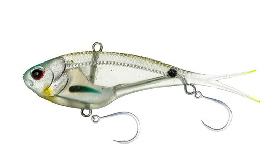 Nomad Design Vertrex Max Vibe Jigs-Lures-Nomad-Holo Ghost Shad-Length: 110mm - Weight: 1-1/3oz-Tackle World