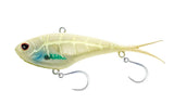 Nomad Design Vertrex Max Vibe Jigs-Lures-Nomad-White Glow-Length: 130mm - Weight: 65g-Tackle World