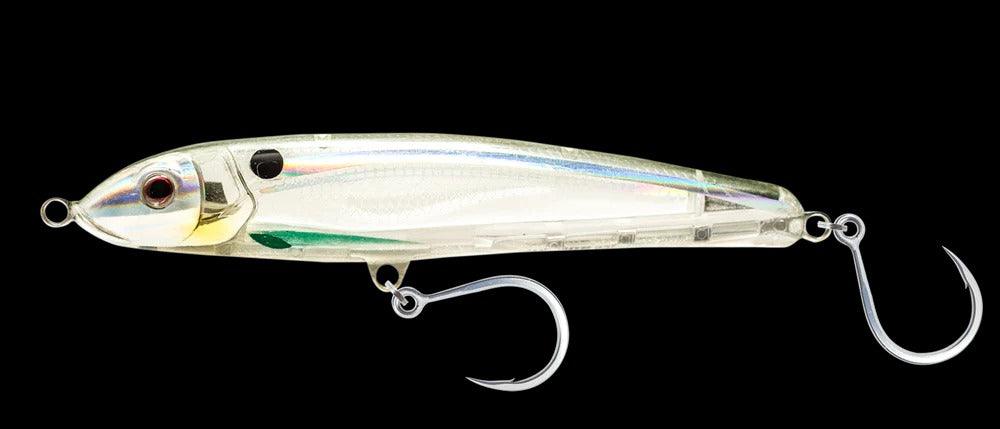 Nomad Riptide 155 Fast Sinking Stickbait-Lures-Nomad-Holo Ghost Shad-Tackle World