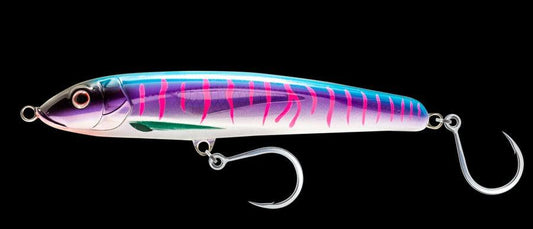 Nomad Riptide 155 Fast Sinking Stickbait-Lures-Nomad-Pink Mackerel-Tackle World