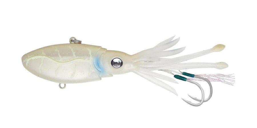 Nomad Squidtrex Vibe Lures-Lures-Nomad-3"-1/2oz-White Glow-Tackle World