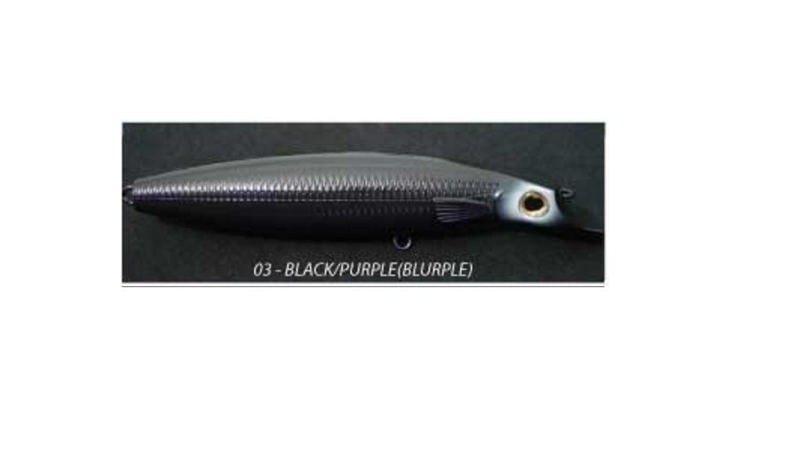 Northbar Tackle Bottledarter Lures-Lures-Northbar Tackle-Black Purple-Length: 7.5" - Weight: 2 1/2oz-Tackle World