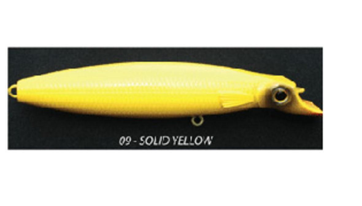 Northbar Tackle Bottledarter Lures-Lures-Northbar Tackle-Solid Yellow-Length: 7.5" - Weight: 2 1/2oz-Tackle World