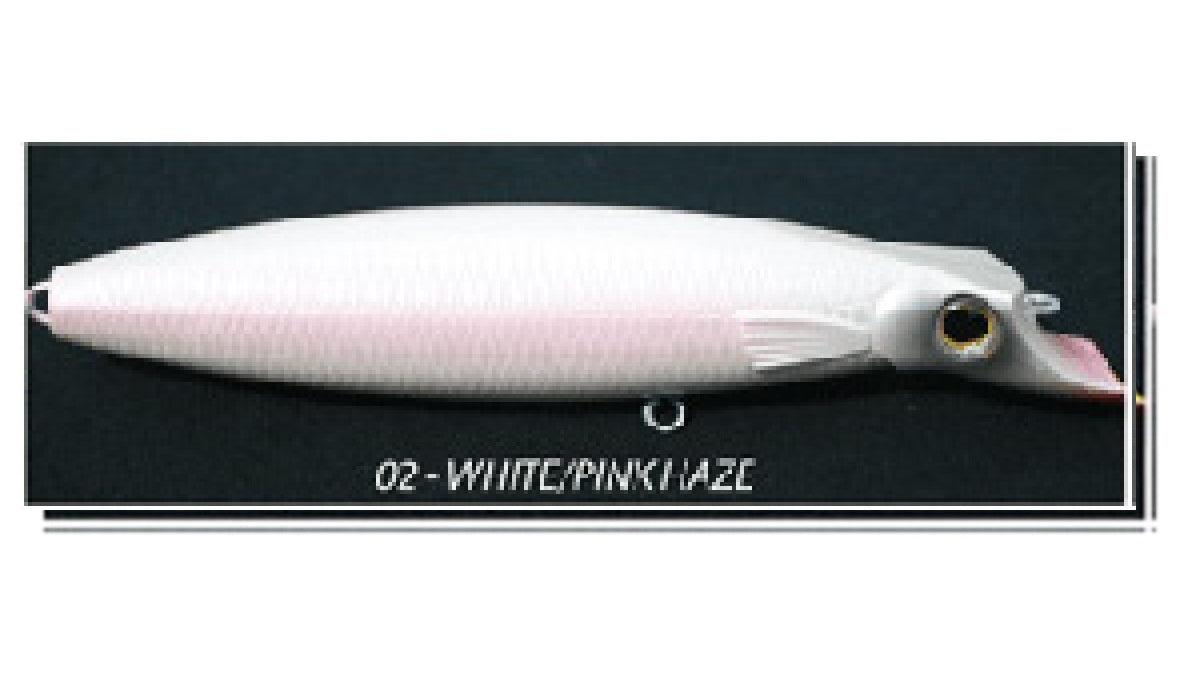 Northbar Tackle Bottledarter Lures-Lures-Northbar Tackle-White w/ Pink Haze-Length: 7.5" - Weight: 2 1/2oz-Tackle World