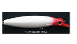 Northbar Tackle Bottledarter Lures-Lures-Northbar Tackle-White w/ Red Head-Length: 7.5" - Weight: 2 1/2oz-Tackle World