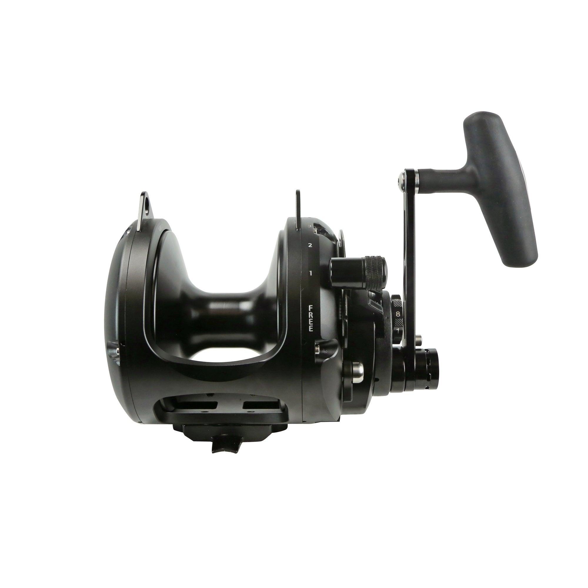 Okuma Makaira SEA Land Based Shark ver. 2-Speed Lever Drag Reels-Reel-Okuma-80-Matte Black-Tackle World