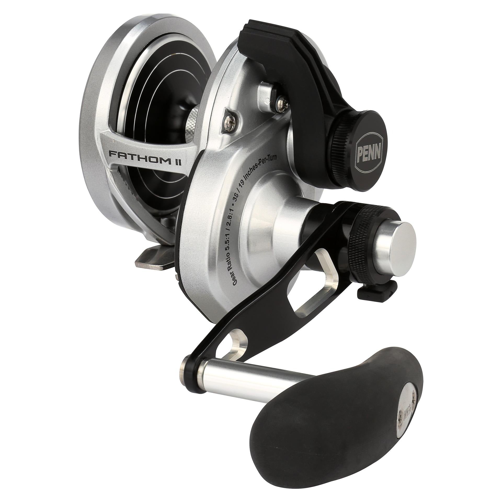 Penn Fathom II 2-Speed Lever Drag Reels-Reel-Penn-FTHII15XNLD2LH (Lefty)-Tackle World