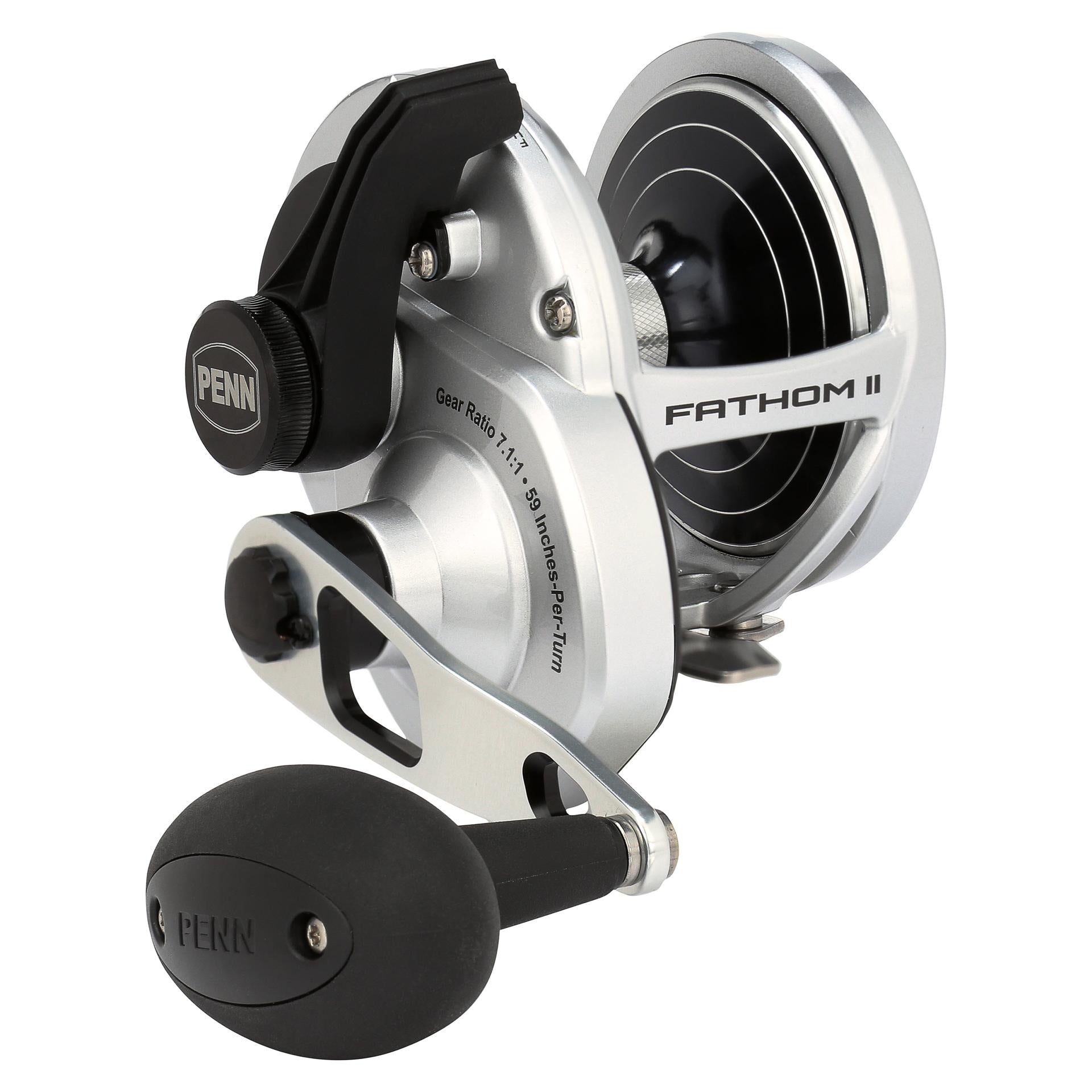 Penn Fathom II Single Speed Lever Drag Reels-Reel-Penn-Tackle World