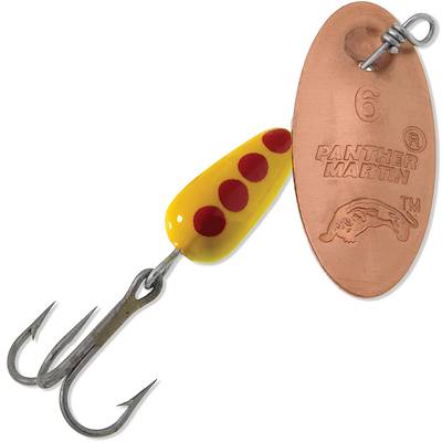 Panther Martin Classic Regular Spinners-Lures-Panther Martin-Copper Yellow-1/16oz-Tackle World