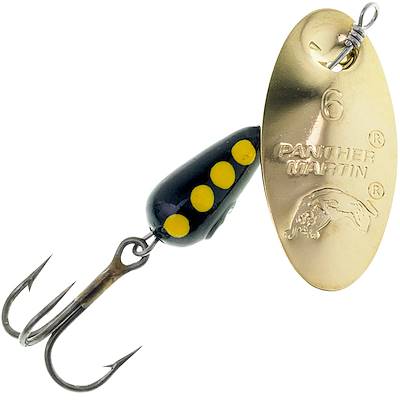 Panther Martin Classic Regular Spinners-Lures-Panther Martin-Gold-1/16oz-Tackle World