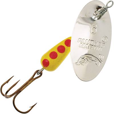 Panther Martin Classic Regular Spinners-Lures-Panther Martin-Silver-1/16oz-Tackle World