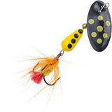 Panther Martin Dressed Spinners-Lures-Panther Martin-Black Yellow Spotted Fly-1/16oz-Tackle World