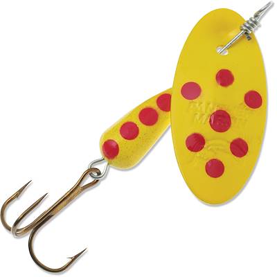 Panther Martin Spotted Spinners-Lures-Panther Martin-Yellow Spotted-1/16oz-Tackle World