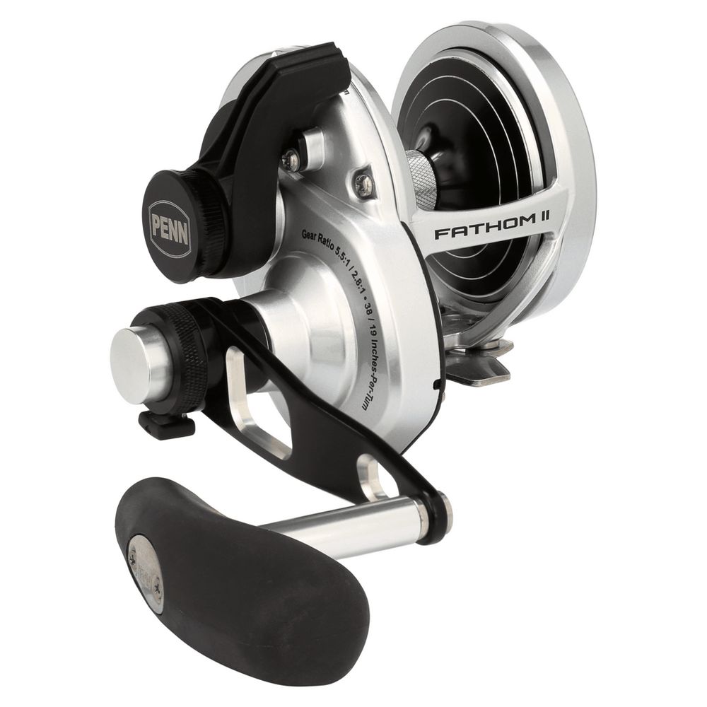 Penn Fathom II 2-Speed Lever Drag Reels-Reel-Penn-FTHII25NLD2-Tackle World