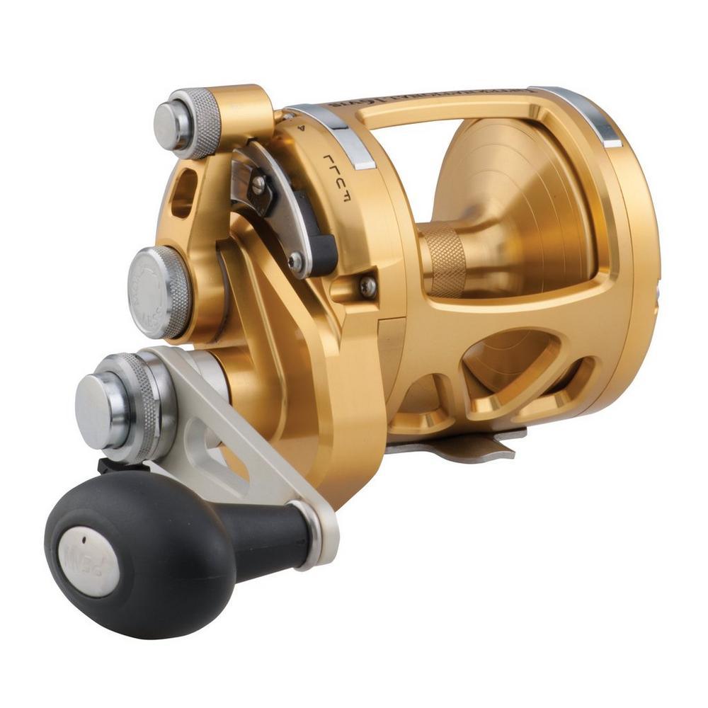 Penn International VIS 2-Speed Lever Drag Reels-Reel-Penn-INT16VIS Gold-Tackle World