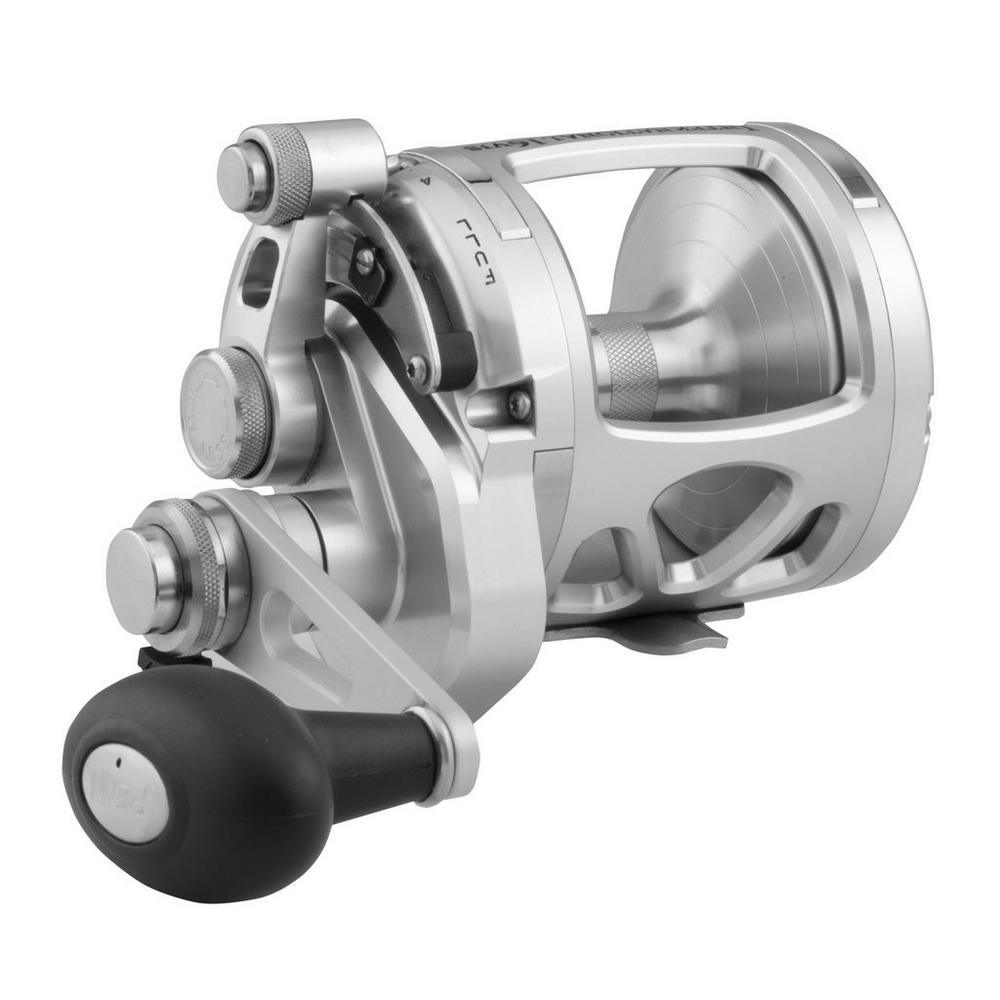 Penn International VIS 2-Speed Lever Drag Reels-Reel-Penn-INT16VISS Silver-Tackle World